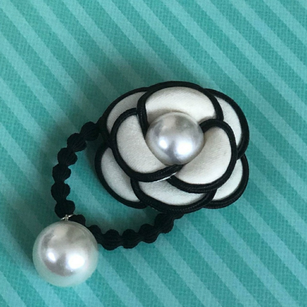 Camellia Flower Hair tie